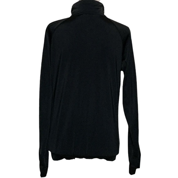 Adidas Jacket Women Small Black White Track Stripes Athletic Sports Zip Casual - Picture 3 of 12